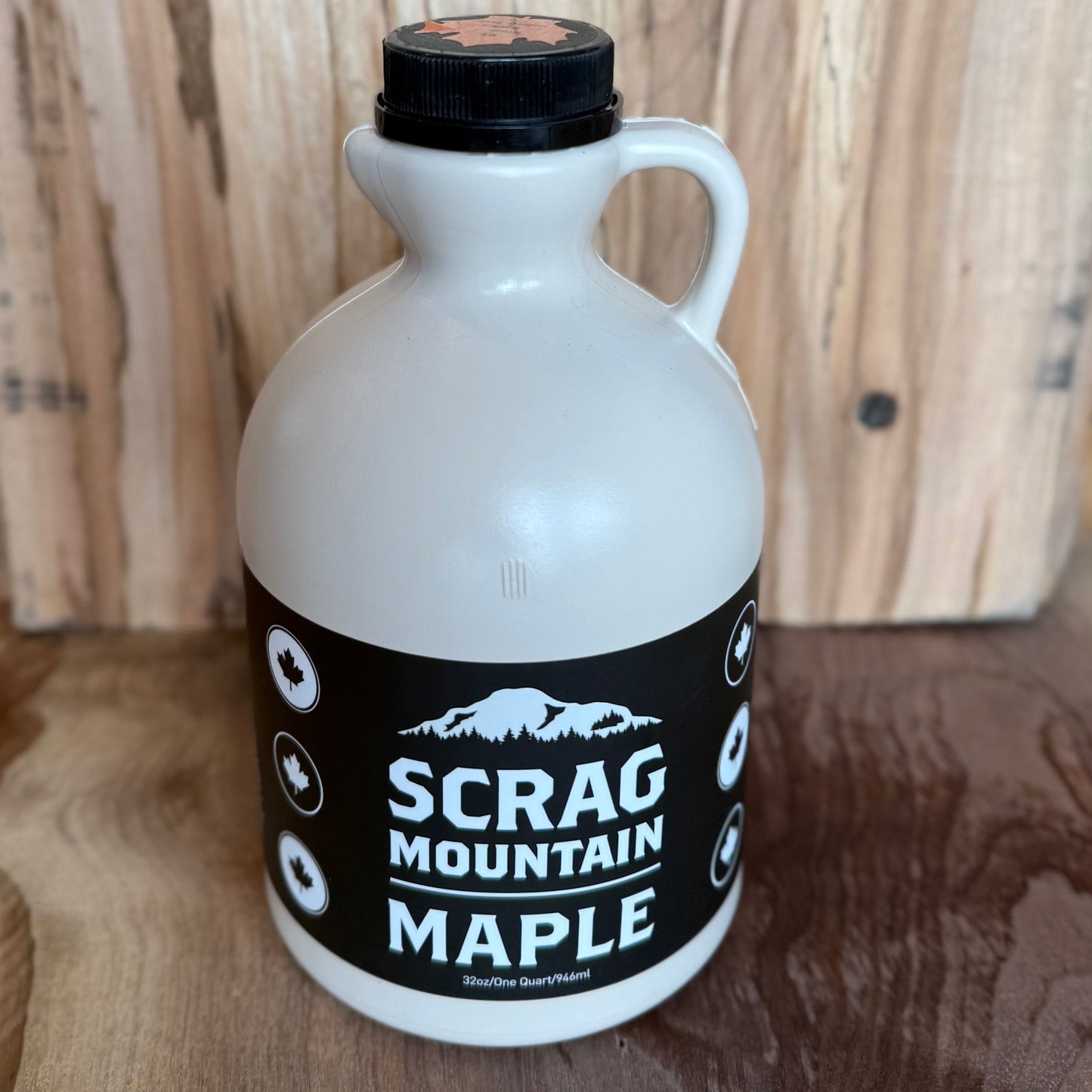 Organic Vermont Maple Syrup - Quart Jug