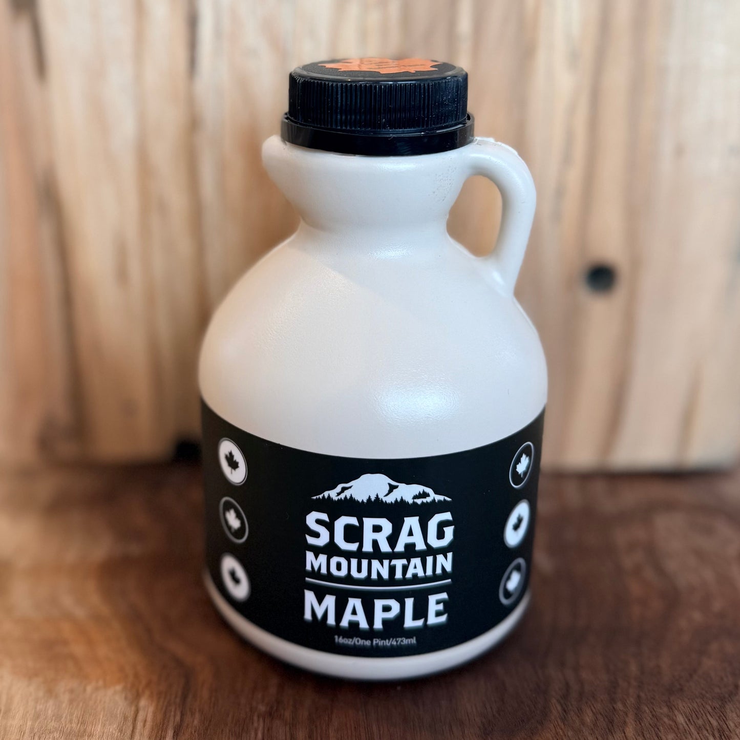 Organic Vermont Maple Syrup - Pint Jug