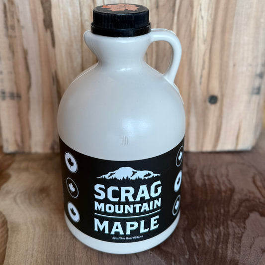 Organic Vermont Maple Syrup - Quart Jug